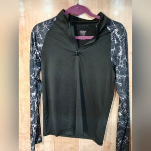 Zone Pro Black and Gray Long Sleeve Top